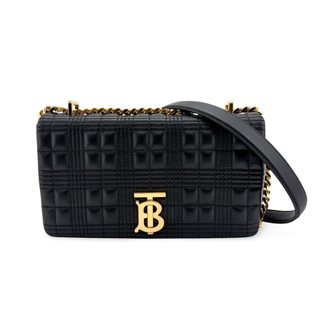 Burberry Small Lola Shoulder Bag Black Gold Hardware